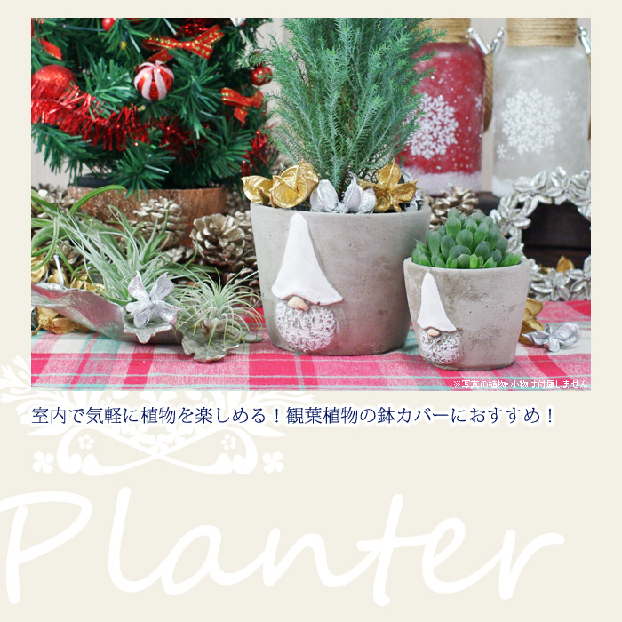 室内で気軽に植物を楽しめる!観葉植物の鉢カバーにおすすめ!